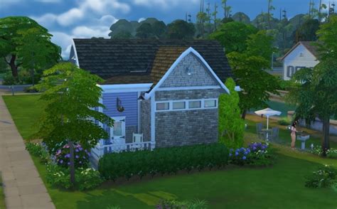 Cosy Starter House Nocc By Oxanaksims At Mod The Sims Sims 4 Updates