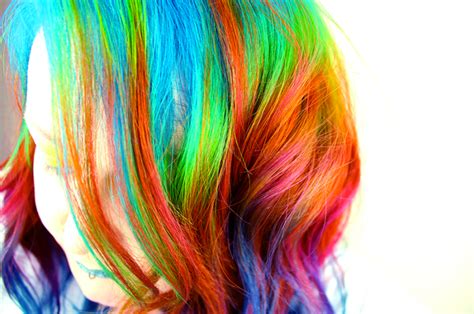 Rainbow Hair Redken City Beats And Voodou Liverpool