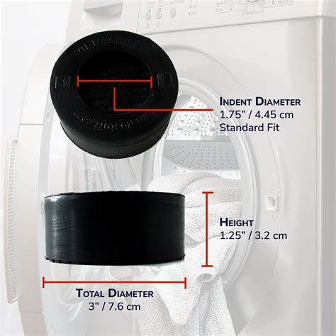 Anti Vibration Pads For Washing Machine Whexagrip Stops Washer Dryer