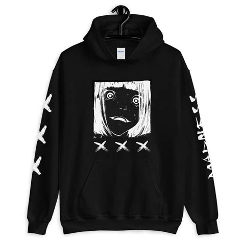 Unisex Hoodie Madness Hoodie Aesthetic Clothing Grotesque Anime