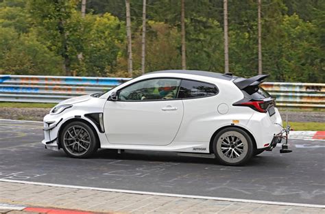 Toyota Gr Yaris Modified Prototype Spotted At The Nurburgring Autocar