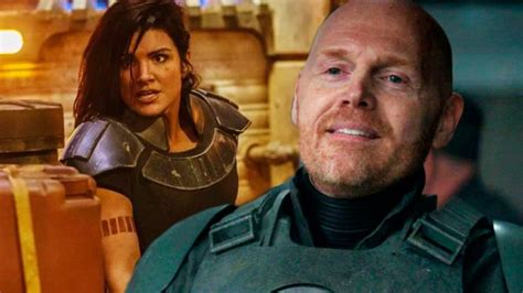 The Mandalorian Actor Bill Burr Defends Gina Carano And Criticizes Her Dismissal From The Series