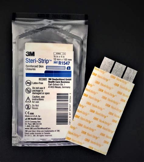 Buy Steri Strip 12 Reinforced Adhesive Skin Closures 5 Packs 30