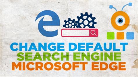 Although, windows 10 ships with microsoft edge as its default browser, there are a number of users looking for a way to make google as the default search engine. How to Change Microsoft Edge Default Search Engine - YouTube