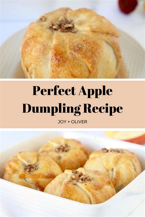 Perfect Apple Dumpling Recipe Individual Puffs Of Gooey Pastry Dough