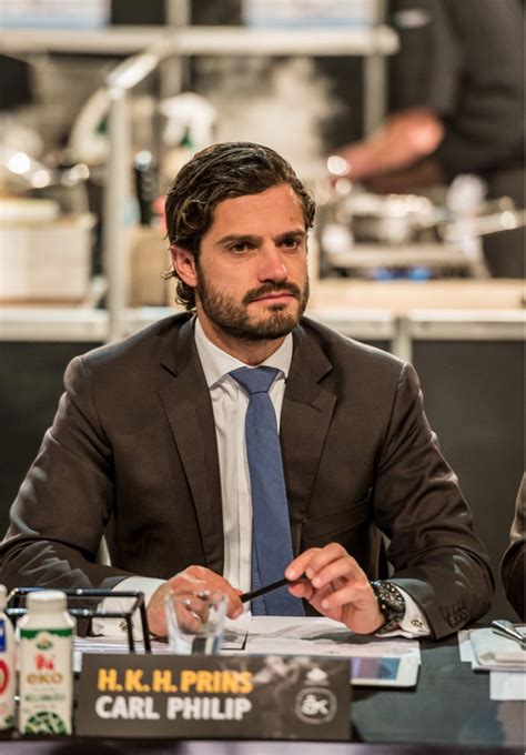 Prince Carl Philip Was Part Of The Jury At The Competition Chef Of The