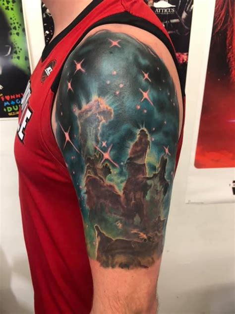 Astronomy Tattoo Sleeve