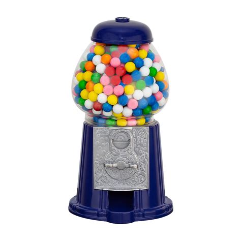 Gumball Dreams Classic Gumball Machine Candy Dispenser Navy Blue Etsy