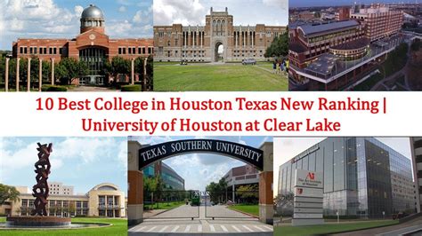 Top 10 Best Colleges In Houston Texas New Ranking University Of