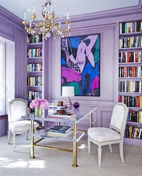 20 Lavender Home Office Decorating Ideas Lavender Living Rooms