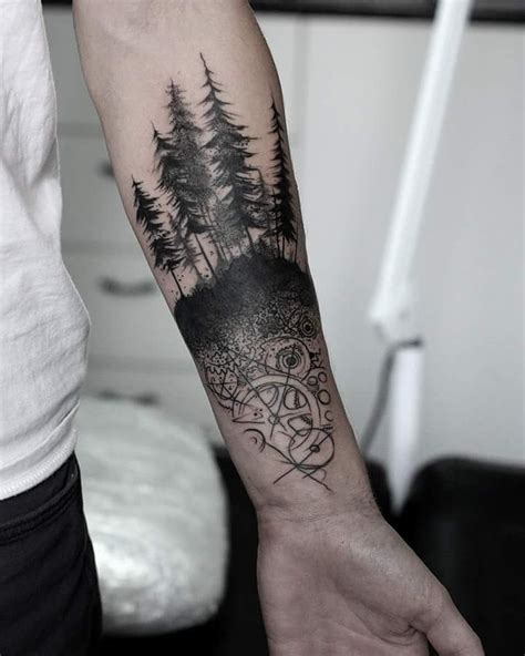 40 Creative Forest Tattoo Designs And Ideas Forest Tattoos Forest