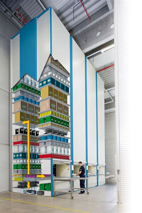Lean Lift Vertical Lift Storage System Designed By Hänel Bsc