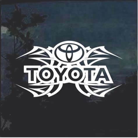 Toyota Tribal V2 Decal Sticker Custom Made In The Usa Fast Shipping