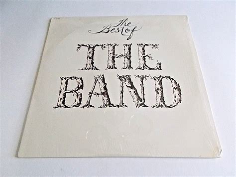 The Band The Best Of The Band Lp 1976 Capitol Shrink