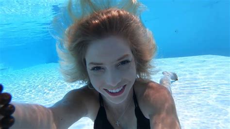 Girl Underwater Breath Hold YouTube
