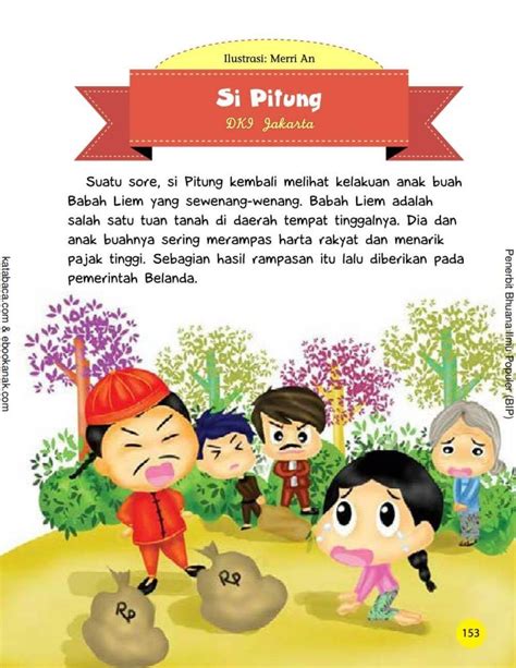 Sinopsis Buku Cerita Kanak Kanak Bahasa Melayu Gambaran