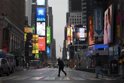 Photos Of Empty New York City Streets During The Coronavirus Pandemic Autoblog