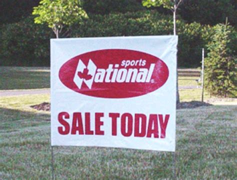 Plastic Lawn Sign Printing For Business Advertising In Brantford