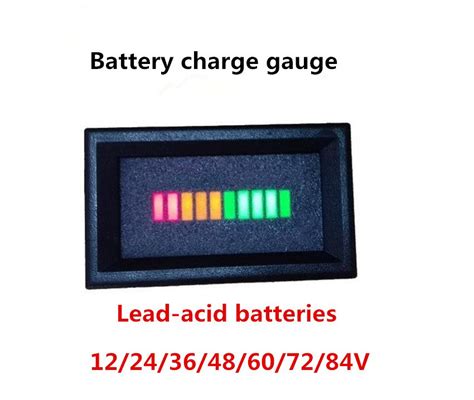 New Fscs 12 V Lead Acid Batteries Battery Tester Capacity Indicator Led