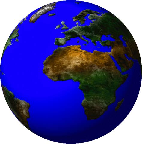 Animated  Earth Spinning ~ Earth  S Globe Animated Planet