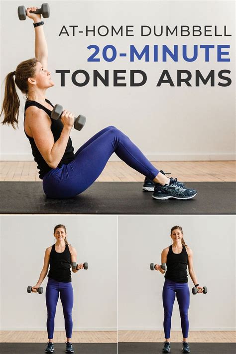 25 minute toned arms workout for women nourish move love upper body workout dumbbell arm