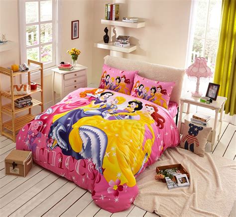 200*230cm, bed sheet�� 230*230cm, pillowcase �� 48*74cm*2. Disney Princess Bedding Set Twin Queen Size | EBeddingSets