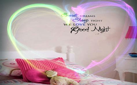 Good Night Love You Hearts Bedroom Wallpapers Good Night I Love You