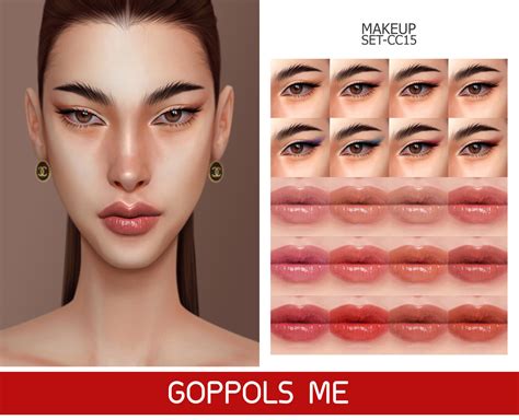 Goppols Me Gpme Gold Makeup Set Cc15 Foxy Eyes Makeup