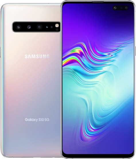 Restored Samsung Galaxy S10 5g G977u 256gb Verizon Gsm Unlocked Crown Silver Smartphone
