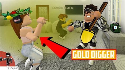exposing a gold digger on roblox prank noob turns into a millionare youtube