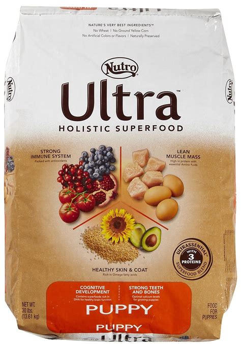 From puppy food to senior formulas, nutro ultra dog food provides a variety of tastes, including beef and lamb, chicken, duck and turkey, as well as fish like salmon. Nutro Ultra Puppy 30 lb -- You can get additional details ...