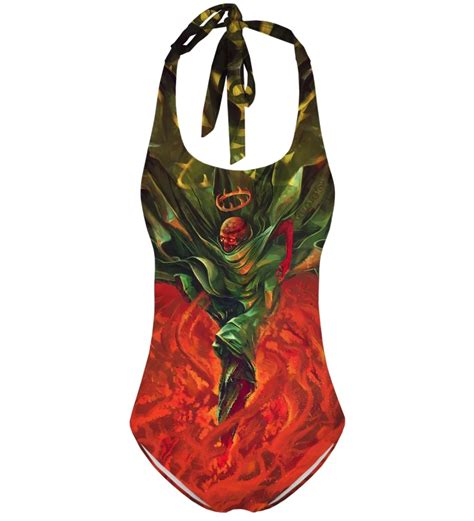 the punishment of king gaiseric open back swimsuit official store