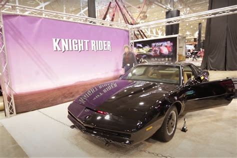 Kitt Replica Car Built By Knight Rider Fan Is Incredible Watch Him