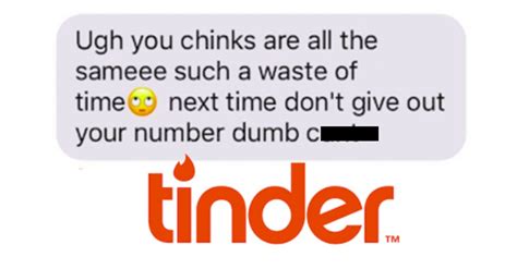 tinder issues lifetime ban after man calls his match a chink and c t huffpost uk women