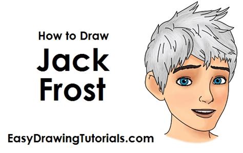 How To Draw Jack Frost Rise Of The Guardians