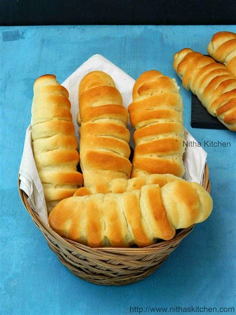 Nitha Kitchen Chocolate Bread Rolls Soft Sweet Stuffed Bread Rolls