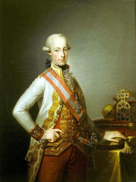 Portrait Of Francis Ii Holy Roman Emperor 1768 1835 Painting By Johann