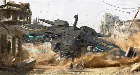 Furiously Cool Sci Fi Concept Art By Hyunwook Chun