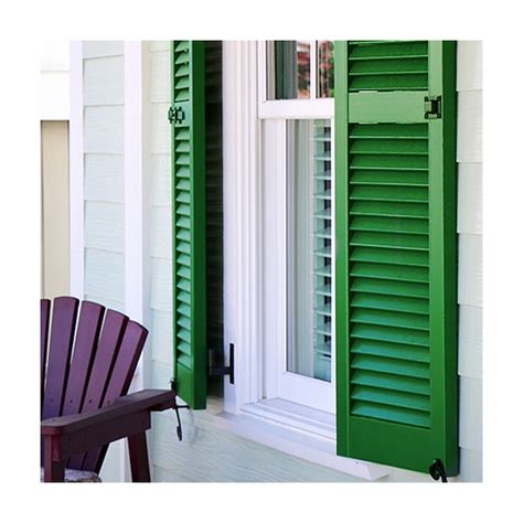 Southern Shutter Premium Composite Fixed Louver 2 Pack 22 In W X 84 In