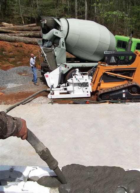 Blastcrete Equipment Rd6536 Skid Steer Pump Attachment Concrete