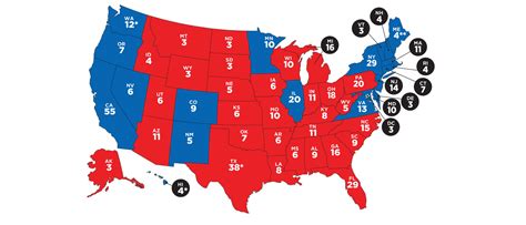 Electoral College Map Numbers New Electoral Map Comes Into Focus