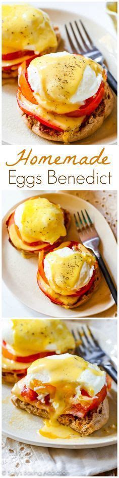 Homemade Eggs Benedict Learn How To Poach Eggs And Create