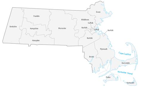 Map Of Massachusetts Cities And Roads Gis Geography