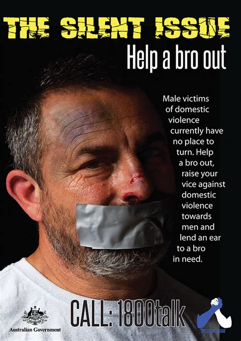 Domestic Violence Against Men Campaign On Behance