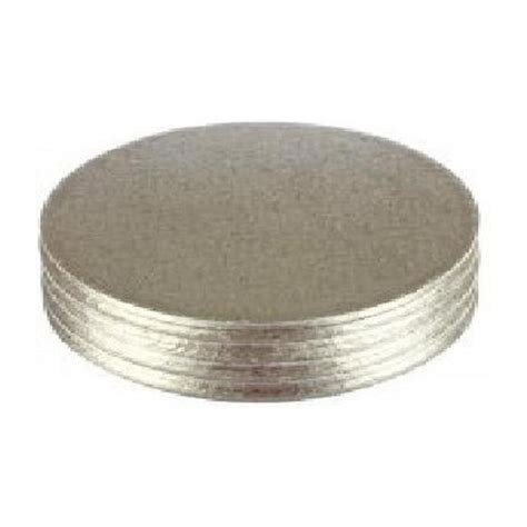 Pack 5 15 X 13 Inch Silver Oval Cake Drum Thick Boards From Only £846