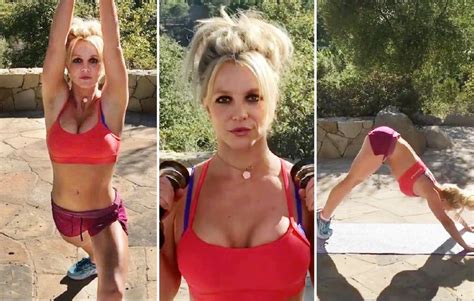Watch Britney Spears Get A Killer Triceps Workout In New Exercise Video Mens Health