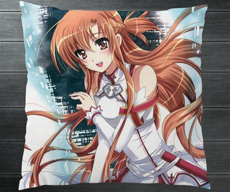 Anime Novel Sao Sword Art Online Yuuki Asuna Two Side Pillowcases