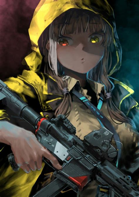 There is something incredibly alluring about anime girls with guns. Pin on Anime girl with gun