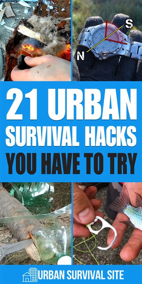 21 Urban Survival Hacks You Have To Try Urban Survival Survival