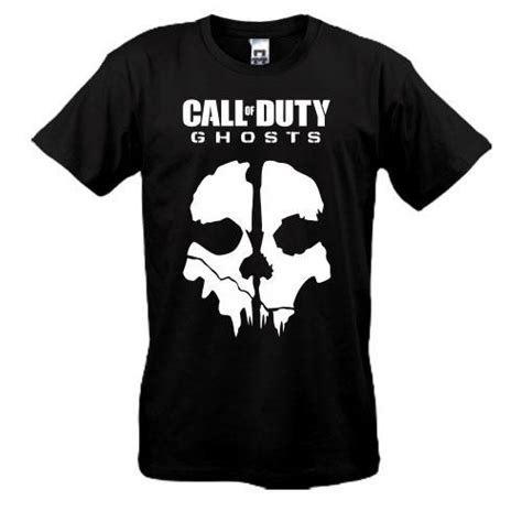 Футболка Call Of Duty Ghosts Skull — Купить Недорого на Biglua